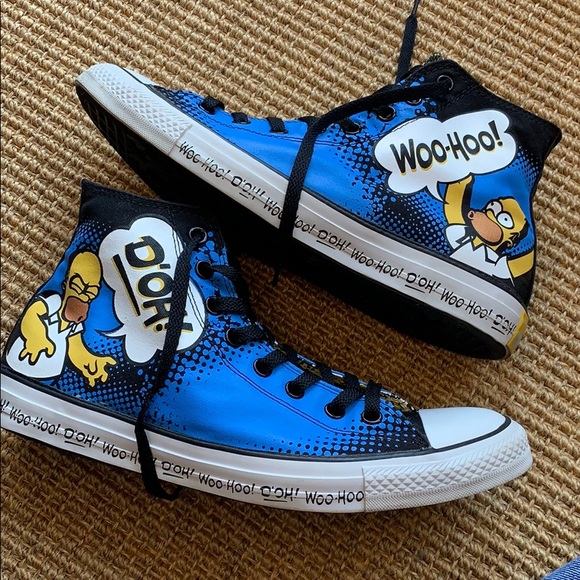 homer simpson converse